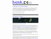 Tablet Screenshot of henk.ca